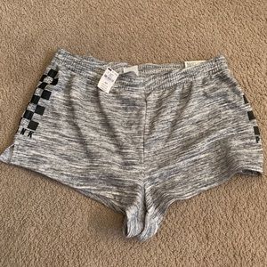 Victoria’s Secret Pink Shorts Checker Flag NWT